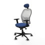Piqueras y Crespo Chaise de Bureau Jorquera 2D036G1 Bleu Marine