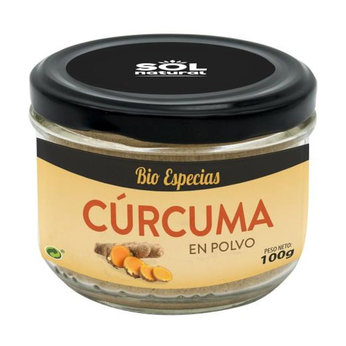 Sol Natural Curcuma en poudre Bio 100 g Sol Natural Curcuma en poudre Bio 100 g
