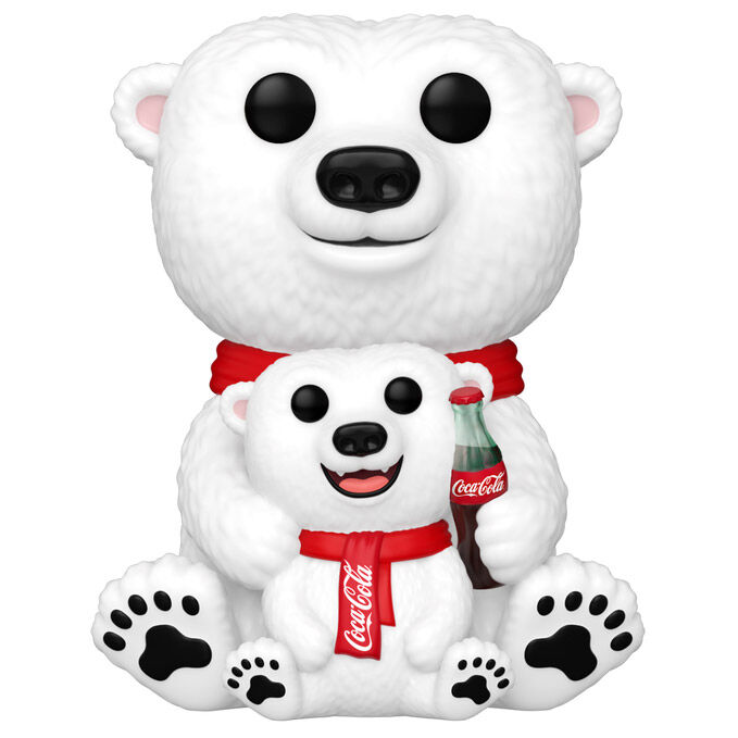 FUNKO Figura POP Coca-Cola Polar Bear with Cub FUNKO Figura POP Coca-Cola Polar Bear with Cub