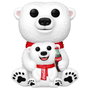 FUNKO Figura POP Coca-Cola Polar Bear with Cub