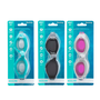 Bestway 21077 Lunettes de Natation Adulte Sangle Silicone Couleur Assortie +14 Ans Plage et Piscine