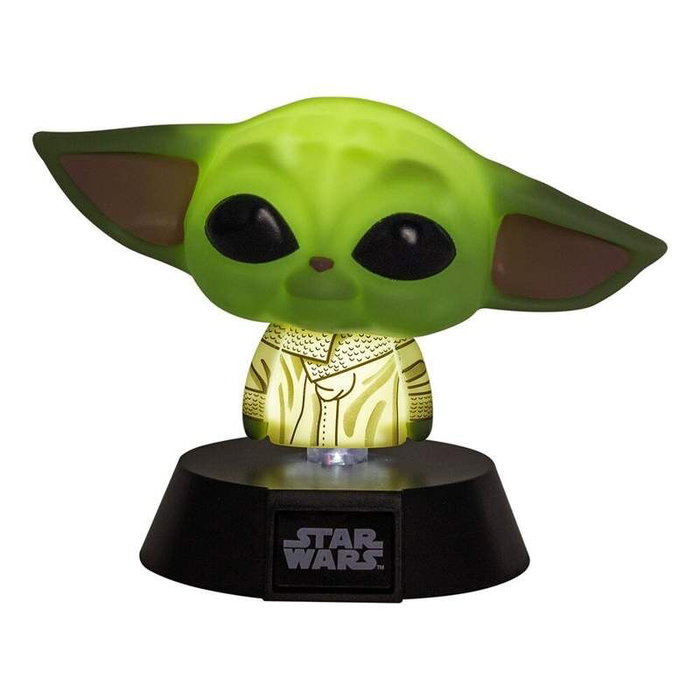 PALADONE - Lampe d'ambiance Yoda The Child Star Wars Icons - 12 cm - Veilleuse - Fonctionne avec 2 piles AAA