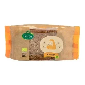 ZEALIA Pan Proteico Sarraceno Body+ 220g Bio - Pain Protéiné Sarrasin, Réfrigéré Non, Frais Non ZEALIA Pan Proteico Sarraceno Body+ 220g Bio - Pain Protéiné Sarrasin, Réfrigéré Non, Frais Non