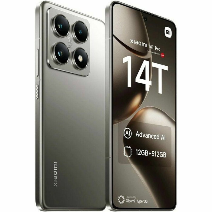 Smartphone Xiaomi 14T Pro 6,67" Octa Core 12 GB RAM 256 GB Gris