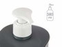 Berilo Distributeur de savon plastique 580 ml anthracite 9 x 16.5 x 9 cm (Set de 36)