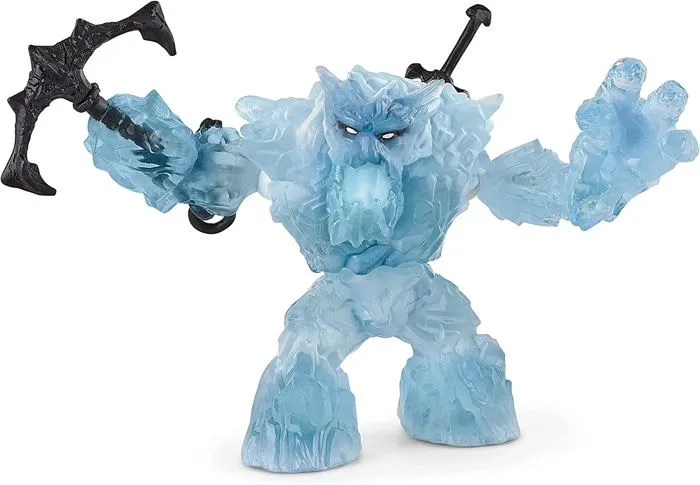 Schleich 70146 Eldrador - Figurine d'action 'Géant des neiges', monstre de glace mythique avec arme, très durable, pour enfants dès 7 ans