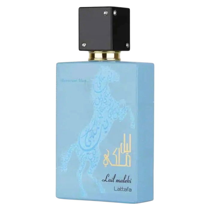 Lattafa Eau de Parfum Lail Maleki Moroccan Blue Unisexe 100 ml Lattafa Eau de Parfum Lail Maleki Moroccan Blue Unisexe 100 ml