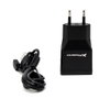 Phoenix Technologies Chargeur USB 5V Double Port 2A avec Câble Micro USB