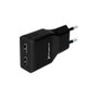 Phoenix Technologies Chargeur USB 5V Double Port 2A avec Câble Micro USB
