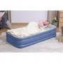 Bestway Matelas Gonflable 1 Personne Réf. 67628 (191x97x46 cm) avec Pompe Électrique Intégrée, Oreiller, Cadre de Lit, Anti-Microbien, 150 kg Max