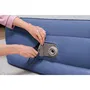 Bestway Matelas Gonflable 1 Personne Réf. 67628 (191x97x46 cm) avec Pompe Électrique Intégrée, Oreiller, Cadre de Lit, Anti-Microbien, 150 kg Max