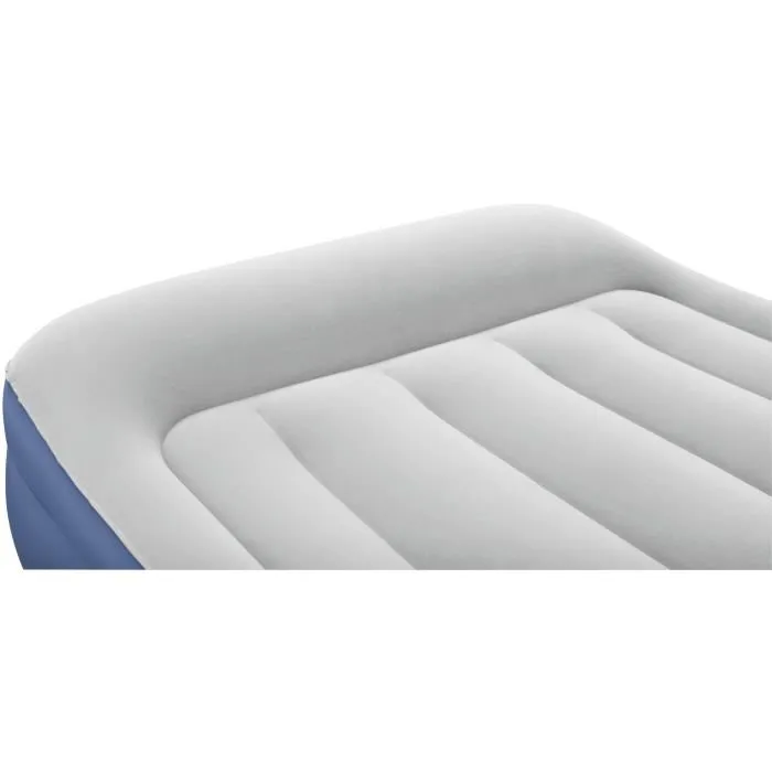 Bestway Matelas Gonflable 1 Personne Réf. 67628 (191x97x46 cm) avec Pompe Électrique Intégrée, Oreiller, Cadre de Lit, Anti-Microbien, 150 kg Max