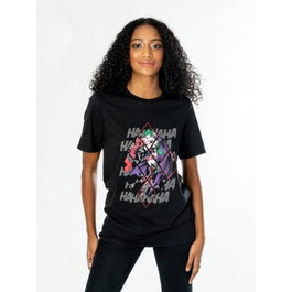 CID DC Comics T-Shirt Harley Quinn Joker Diamond (S)