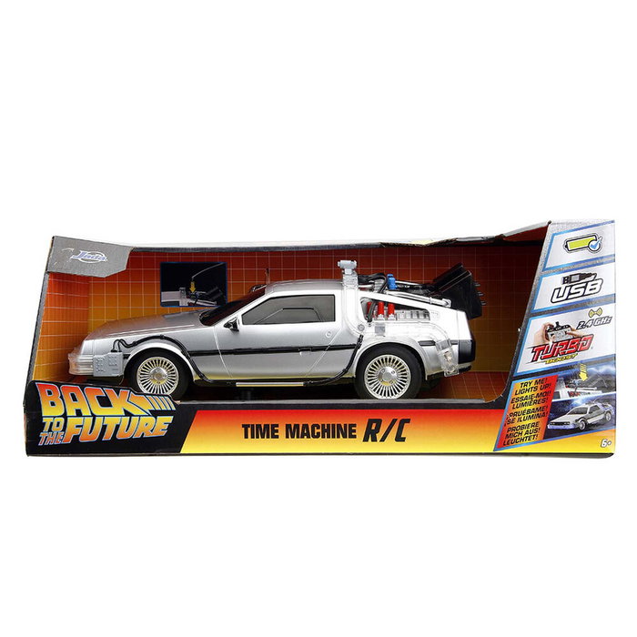 Smoby Voiture Radio Commandée DeLorean Retour vers le Futur II 1:16 Smoby Voiture Radio Commandée DeLorean Retour vers le Futur II 1:16