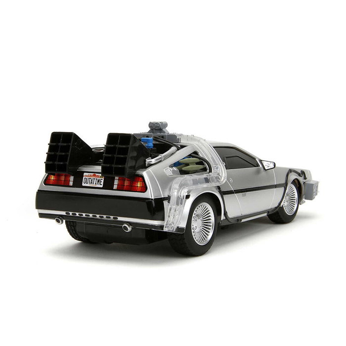 Smoby Voiture Radio Commandée DeLorean Retour vers le Futur II 1:16 Smoby Voiture Radio Commandée DeLorean Retour vers le Futur II 1:16