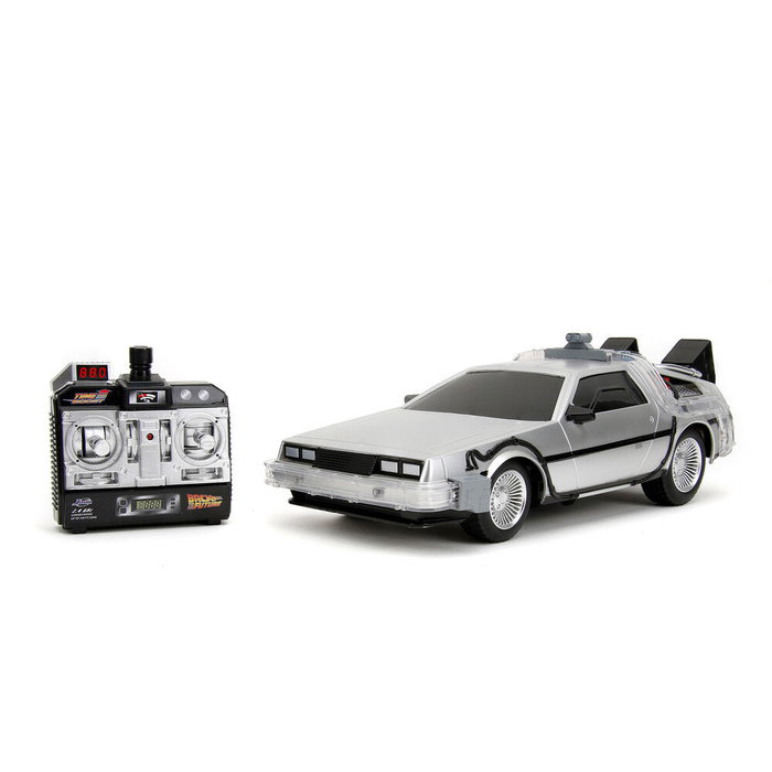 Smoby Voiture Radio Commandée DeLorean Retour vers le Futur II 1:16 Smoby Voiture Radio Commandée DeLorean Retour vers le Futur II 1:16