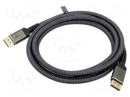 GOOBAY Câble DisplayPort 2.1 textile 2m