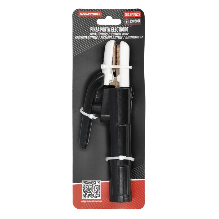 Wolfpack Linea Profesional Pince Porte-électrode 350/500 Ampères Wolfpack Linea Profesional Pince Porte-électrode 350/500 Ampères
