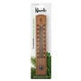 Navelis Thermomètre analogique en bois Celsius