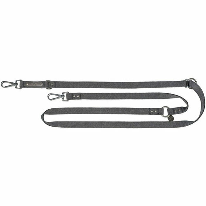 Laisse réglable pour chien Trixie CityStyle Noir S/M