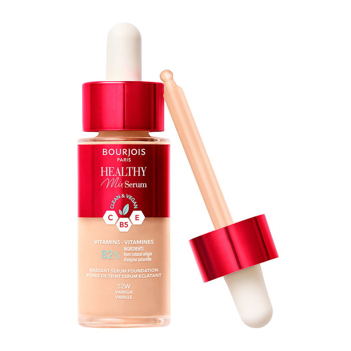Bourjois HEALTHY MIX Sérum Fond de Teint Base de Maquillage #52W Vanille 30 ml