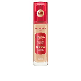 Bourjois - Healthy Mix Clean n° 51W - Fond de teint teinté - 30 ml - Teinte Vanille claire - Éclat naturel - Formule à base d'ingrédients naturels - Flacon recyclé