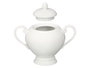 Vessia Sucrier porcelaine blanc avec anses 15x12x10 cm (Set de 36)