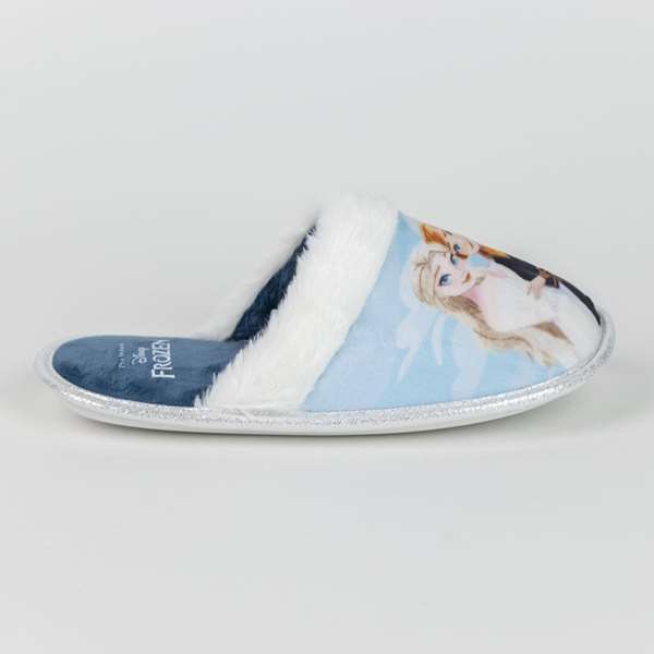Cerdá T30/31 - Chaussons d'intérieur ouverts Frozen, bleu, pointure 30-31, à partir de 3 ans