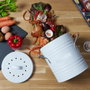 Je cherche une Idee Seau de compostage métallique 4 L