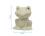 KioKids Set de 4 Animaux Jouets de Bain Antimoisissure Écologiques en PVC et Blé Colorés pour Bébé 3 Mois et Plus