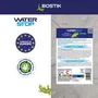 Bostik Waterstop Membrane d'étanchéité multi-travaux haute performance - 6 kg - Gris - Réparation fuites et fissures - Pour toitures, terrasses, solins