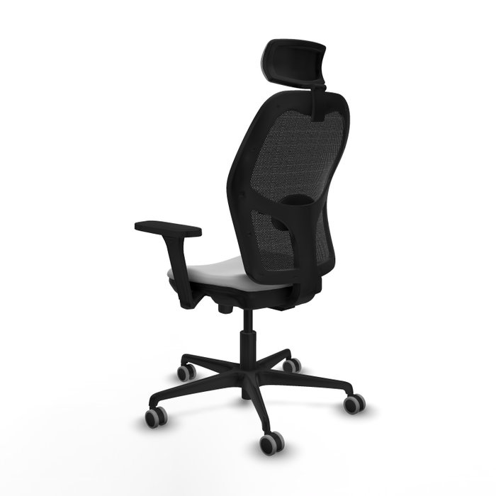 Piqueras Y Crespo Chaise de bureau Jorquera, Sincro/Traslack, Gris clair/Noir Piqueras Y Crespo Chaise de bureau Jorquera, Sincro/Traslack, Gris clair/Noir