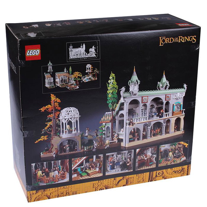LEGO Icons Le Seigneur des Anneaux Rivendell 10316, Set de Construction