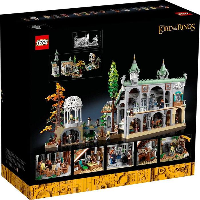 Playset Lego The Lord of the Rings: Rivendell 10316 6167 Pièces 72 x 39 x 50 cm