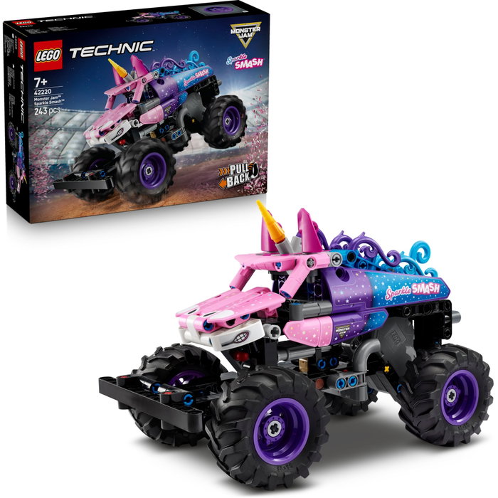 LEGO Technic Monster Jam Sparkle Smash avec moteur à rétrofriction LEGO Technic Monster Jam Sparkle Smash avec moteur à rétrofriction