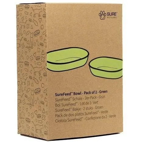 Sureflap SUREFEED Bol simple - Lot de 2 (vert) extra_attributes.product_type: M30