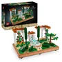 LEGO Icons 10359 Le jardin andalou, Set de construction adulte 1302 pièces avec fontaine, cyprès et figurines, Décoration intérieure