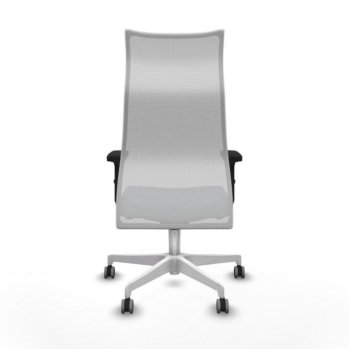 Piqueras y Crespo Chaise de Bureau Albacete Gris et Blanc