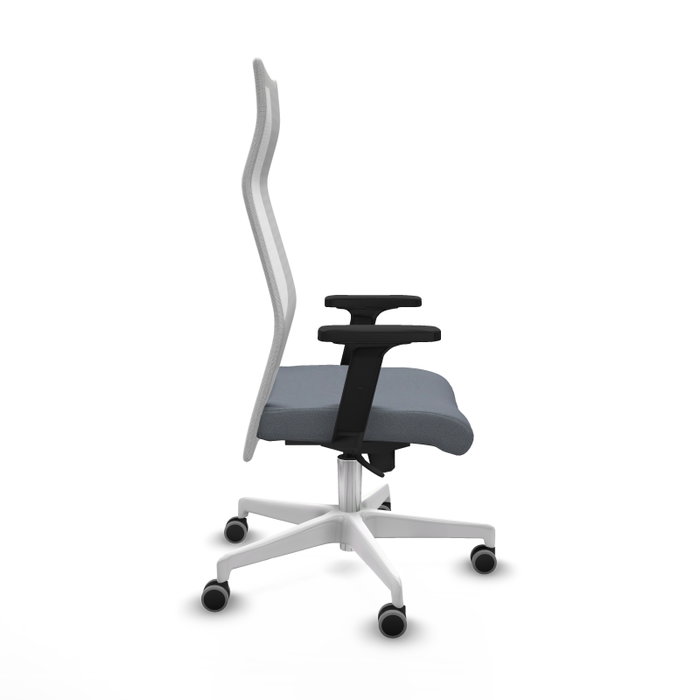 Piqueras y Crespo Chaise de Bureau Albacete Gris et Blanc