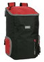 Safta Sac à dos multisports pour ordinateur portable 13,3", noir et rouge, dimensions 28x50x22 cm