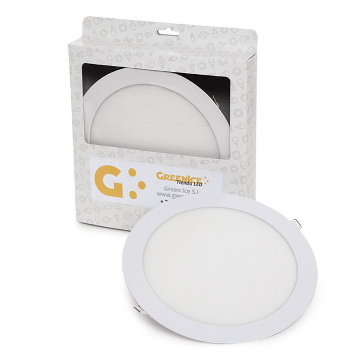 Plaque LED circulaire 18W 1409Lm 6000K Blanco Frío