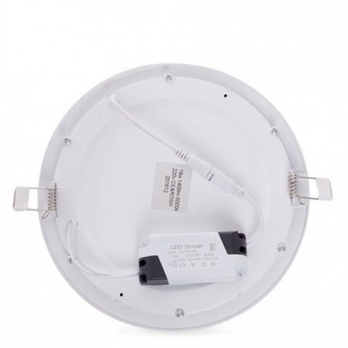 Plaque LED circulaire 18W 1409Lm 6000K Blanco Frío