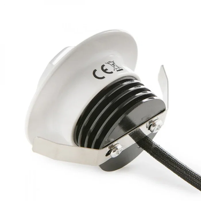 Reagan Foco Downlight Empotrable LED 2W 180Lm 6000K Blanco Frío Circular