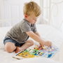 Melissa & Doug Planche d'activités Montessori en bois multicolore avec loquets
