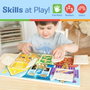 Melissa & Doug Planche d'activités Montessori en bois multicolore avec loquets