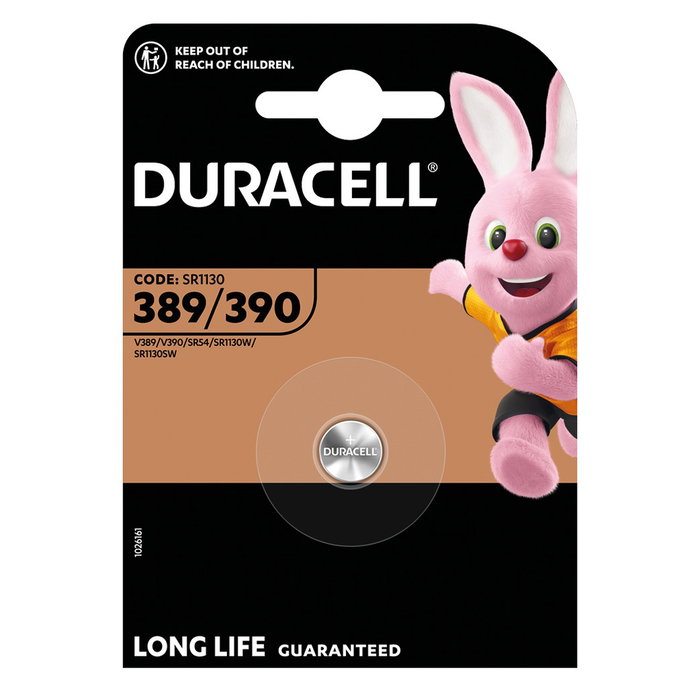 Duracell Pila para reloj 389 (SR54) Blister 1u Duracell Pila para reloj 389 (SR54) Blister 1u