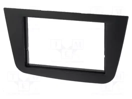 ACV Cadre de radio 2 DIN noir pour Seat