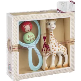 Sophie La Girafe - Coffret Cadeau Naissance avec Sophie la girafe et Hochet Swing - Ensemble parfait pour éveiller les sens de bébé