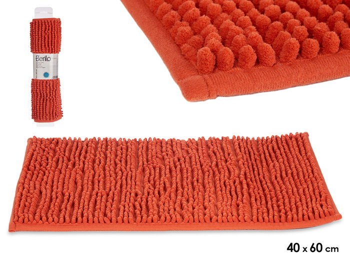 Berilo Tapis de Bain Teja 40x60 cm en Polyester Lavable (Set de 12) Berilo Tapis de Bain Teja 40x60 cm en Polyester Lavable (Set de 12)