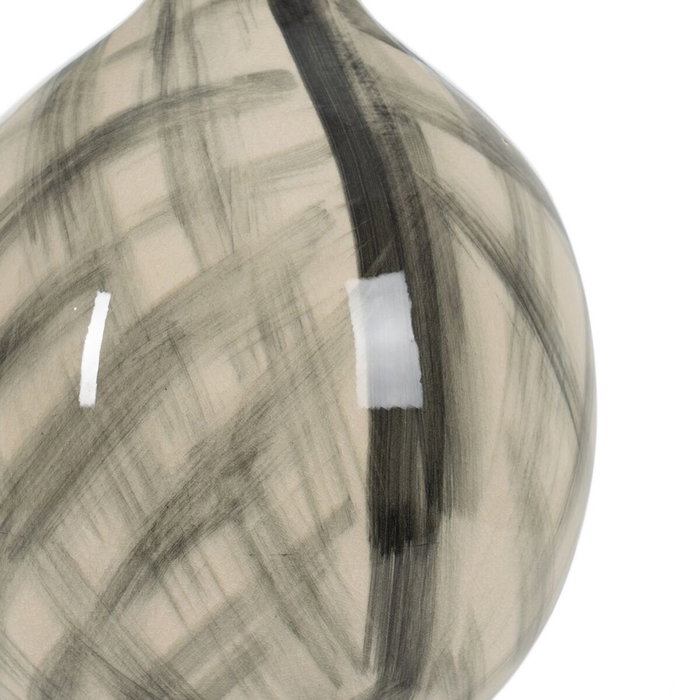 BigBuy Home Lampe de bureau Blanc Noir